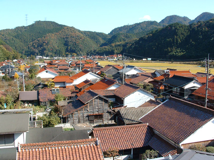 明木の町並み